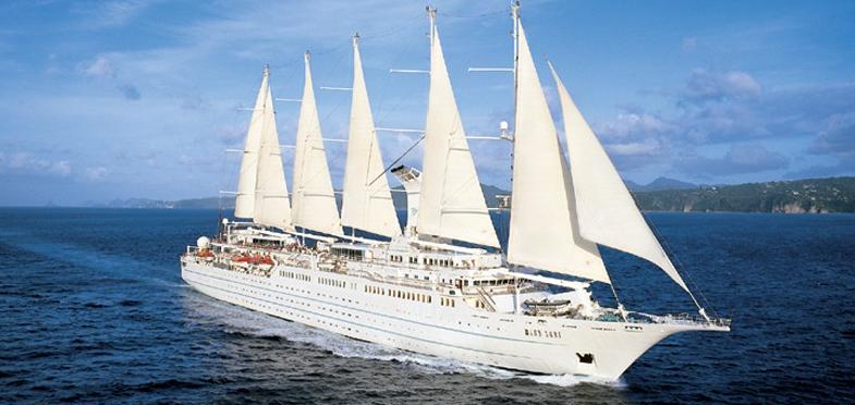 WINDSTAR CRUISES WIND SURF VELERO CLASICO CRUCERO DE LUJO